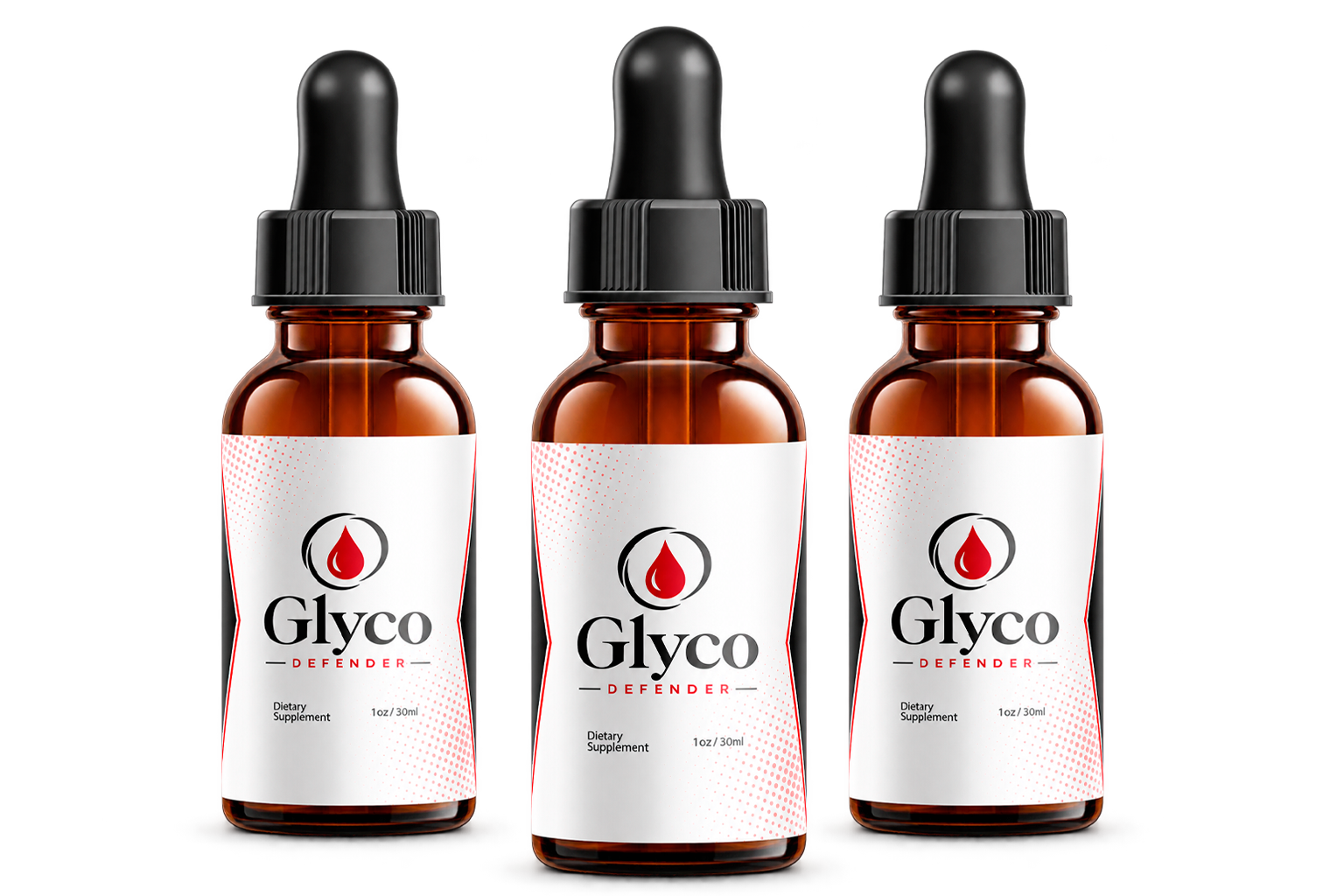 3 bottles of GlycoDefender